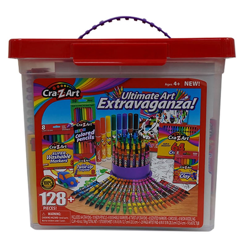 Cra-Z-Art Ultimate Art Extravaganza Tub (130 Pieces) - Image 2